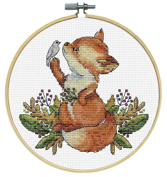 Fox Kit with 8" Round Hoop