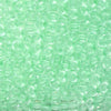 02722 Green Glow in the Dark Seed Beads