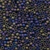 03013 Stormy Blue Heather Antique Seed Beads