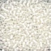 03041 White Opal Antique Seed Beads
