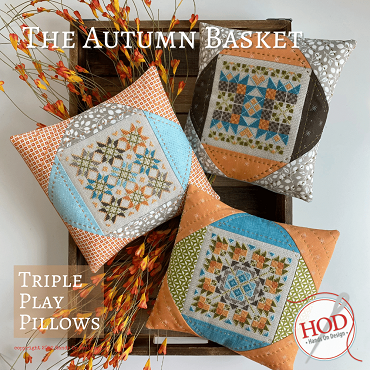 Triple Play Pillows-The Autumn Basket