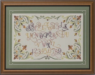 Elphabet Elegance - Chart, Thread Pack and Embellishment Pack