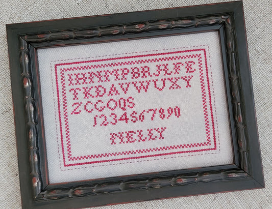 Red Haven #4-Nelly's Jumbled Alphabet