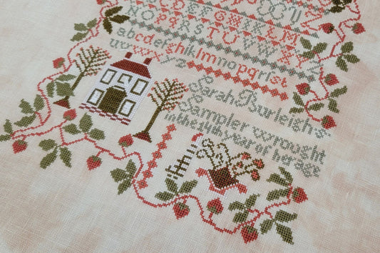 Sarah Burleigh's Sampler 1824