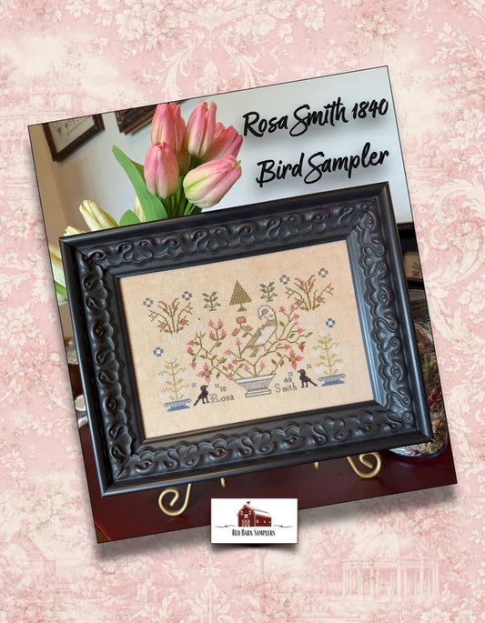 Rose Smith 1840 Bird Sampler
