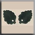 12143 Medium Leaf Matte Tourmaline