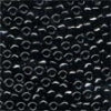 18014 Black Size 8 Glass Beads