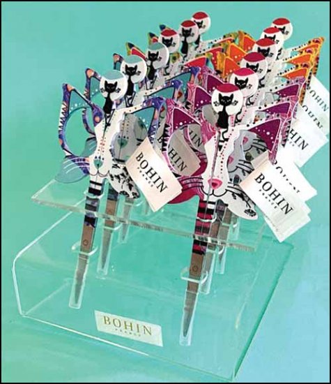 Cat Embroidery Scissors - Purple