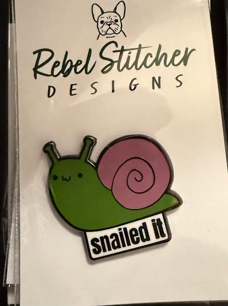 Snailed It Needle Minder