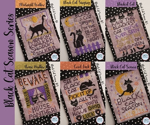 Black Cat Season - Set of 6 Designs