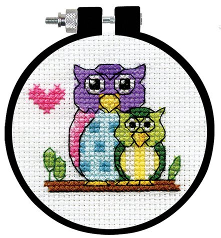 Owls Cross Stitch Mini