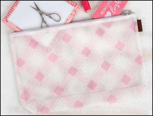 Mad for Plaid Bag - Peony