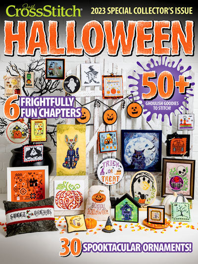2023 Just CrossStitch Halloween Issue