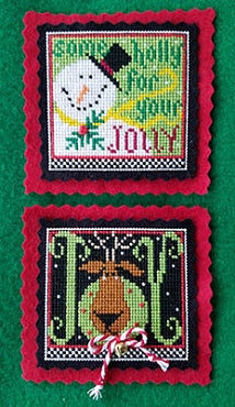 A JOYful HOLLYday Double Christmas Ornament Kit