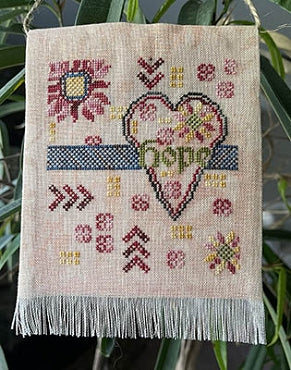 Hopeful Heart Prayer Flag