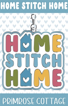Home Stitch Home Bag Charm/Scissor Fob