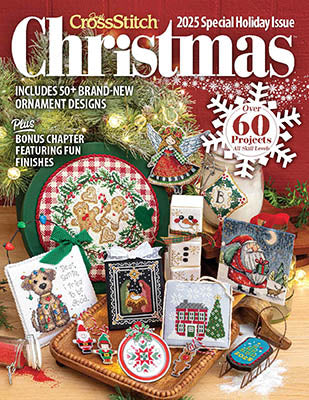 2025 Just CrossStitch Christmas Ornament Issue