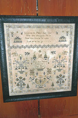 Mary Ann Simmons 1848 Sampler