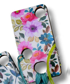 Pink Florals Floss Drops