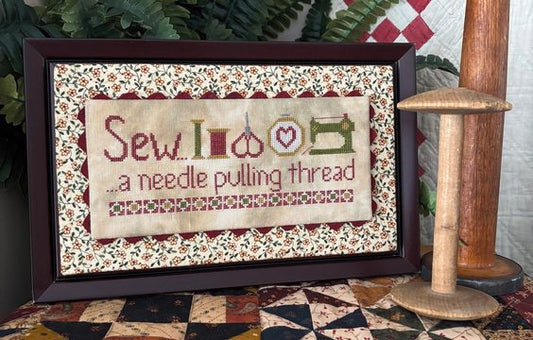 Sew…A Needle Pulling Thread