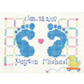 Baby Feet Birth Announcement