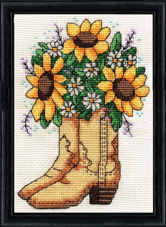 Cowboy Boots 5 x 7 Kit