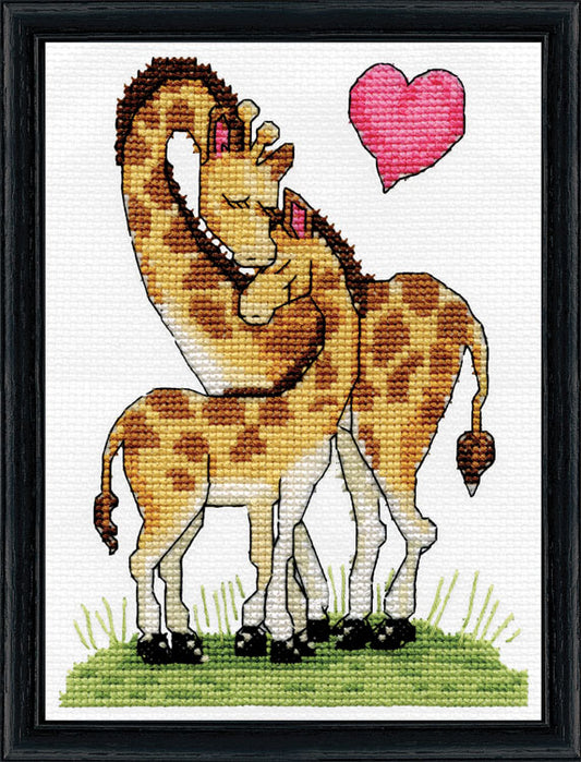 Giraffe Love 5 x 7 Kit