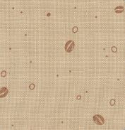 Coffee Print - 32 Belfast Linen - Zweigart