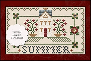 Seasonal Sampler - Summer: Chart and Thread Pack