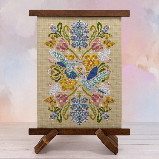 Spring Hummingbird Mandala
