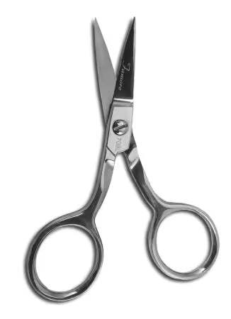 Left-Handed Curved Fine Tip Large Ring Scissors