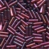 72012 Royal Plum Small Bugle Beads