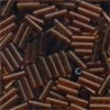 72023 Root Beer Small Bugle Beads