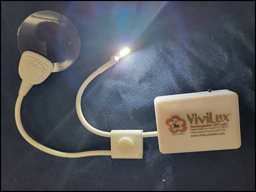 Small 2" Magnifier with Craft Light