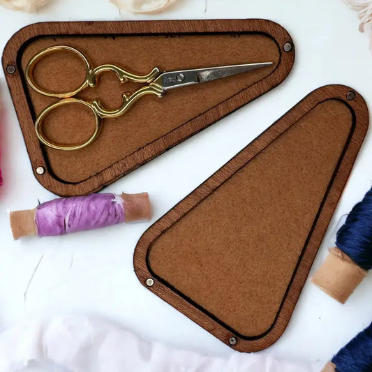 Wooden Scissor Case