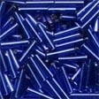 80020 Royal Blue Medium Bugle Beads