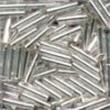 82010 Ice  Medium Bugle Beads