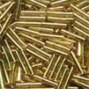 82011 Victorian Gold  Medium Bugle Beads