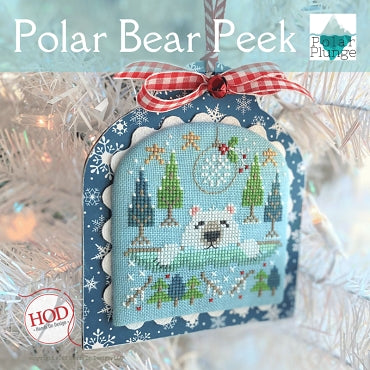 Polar Plunge-Polar Bear Peek