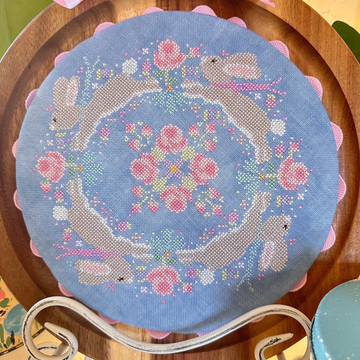 Bunnies Round the Rosy