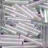 90161 Crystal Large Bugle Beads