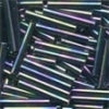 90374 Rainbow Large Bugle Beads