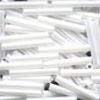 90479 White Large Bugle Beads