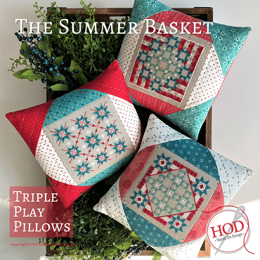 Triple Play Pillows-The Summer Basket
