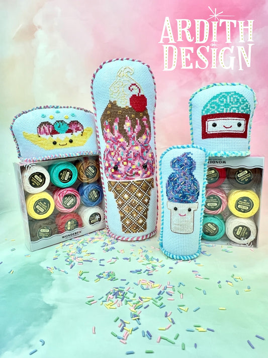 Sweet Sprinkles: Cute Ice Cream Stand Ups