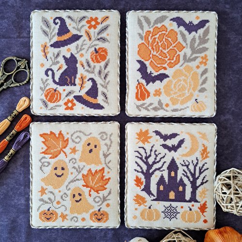 Fall Days (set of 4 patterns)