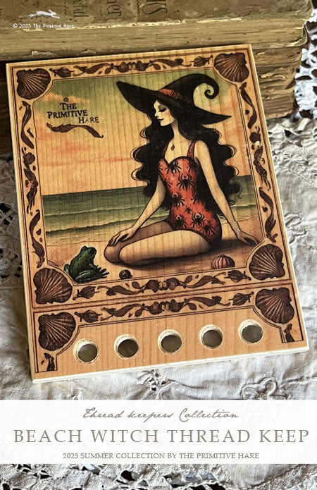 Beach Witch Thread Keeper