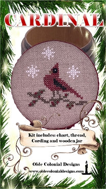 Cardinal Wooden Jar Kit
