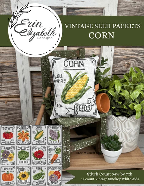 Vintage Seed Packets - Corn