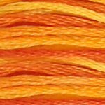 51 Variegated Burnt Orange- 6 Strand Floss